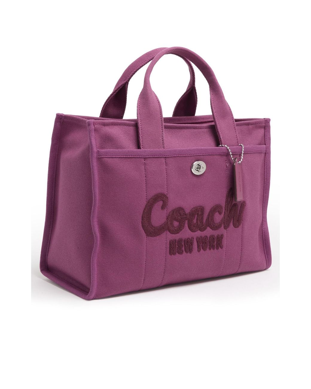 COACH Cargo Tote Bag in Purple | Lyst