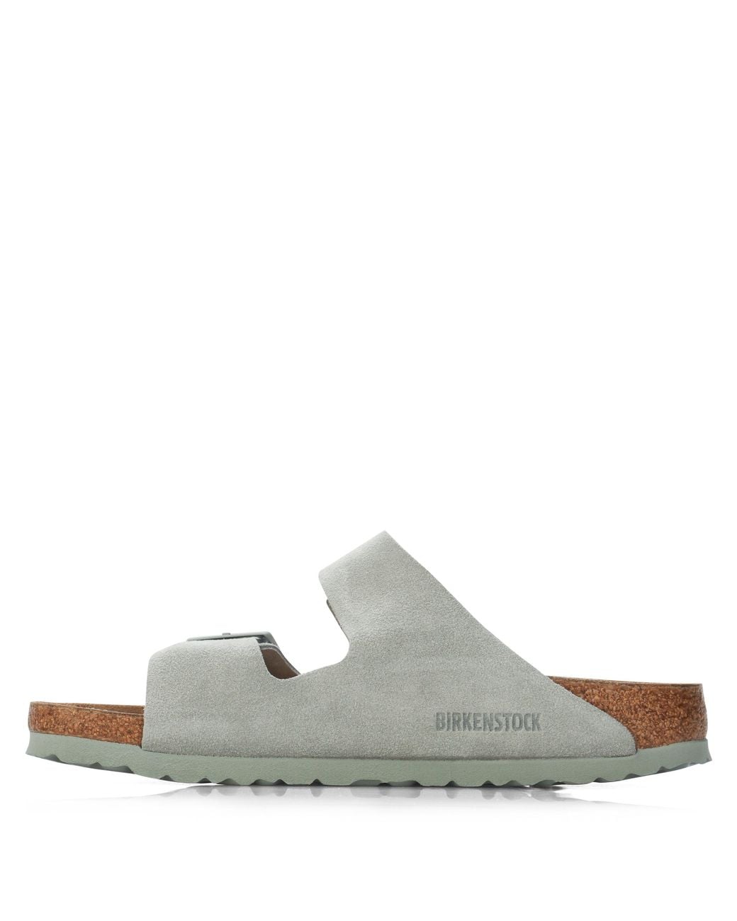 Birkenstock White Adjustable Flat Sandals