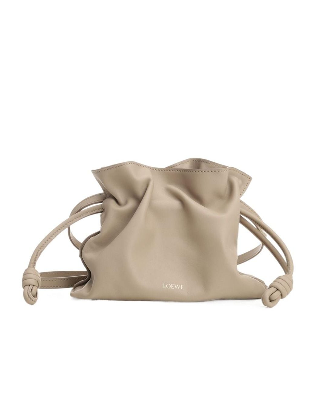 Loewe Natural Mini Flamenco Clutch Bag