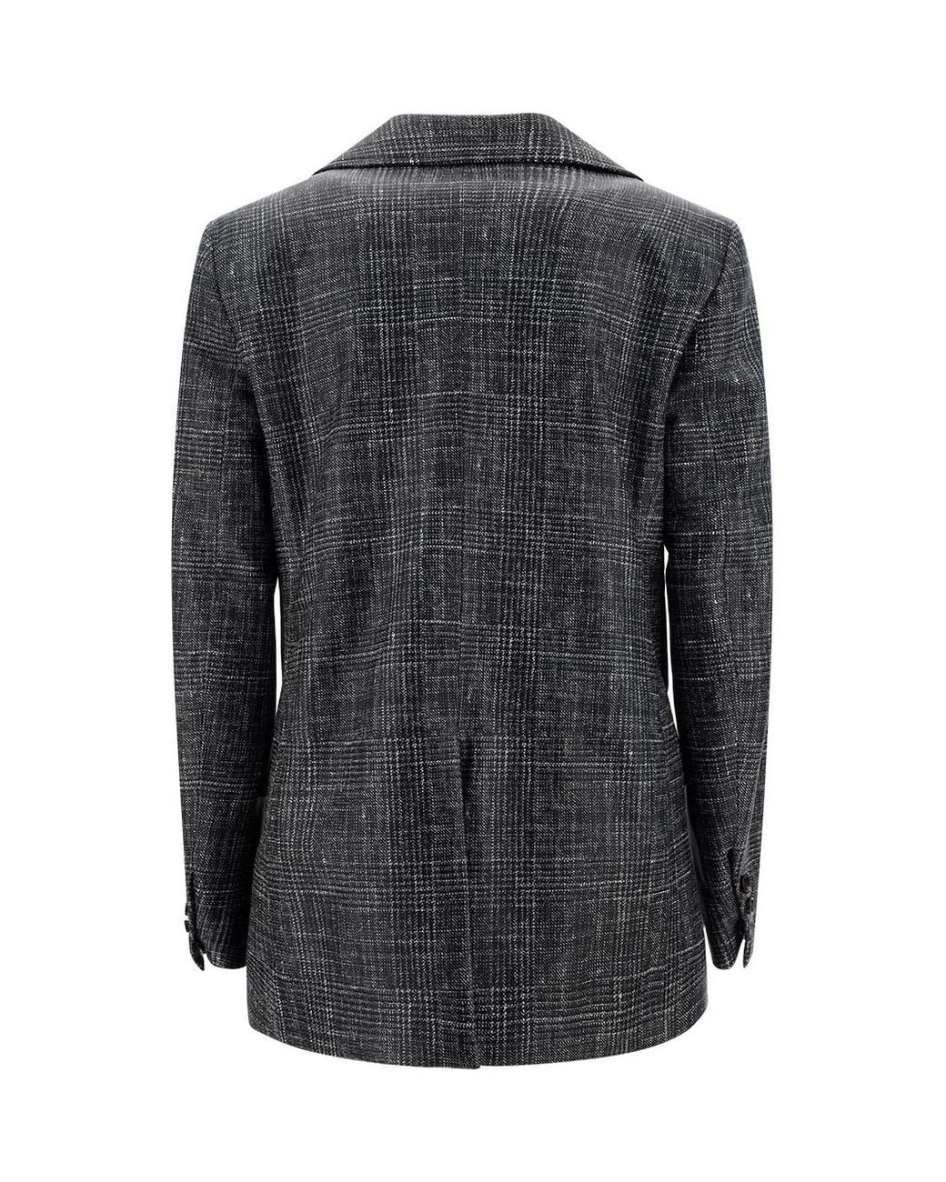 Bottega Veneta Black Printed Leather Jacket