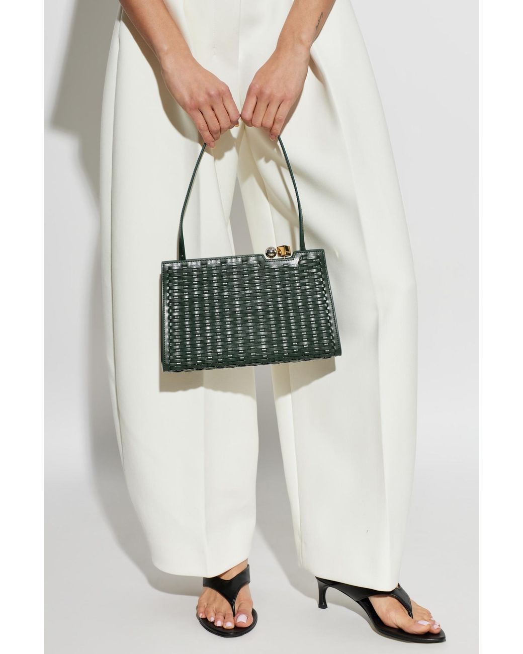 Jacquemus Black Salon Shoulder Bag
