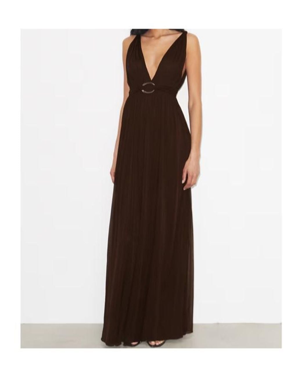 tory burch brown dress Terry Jacquard Maxi Dress: Women's Designer Coverups