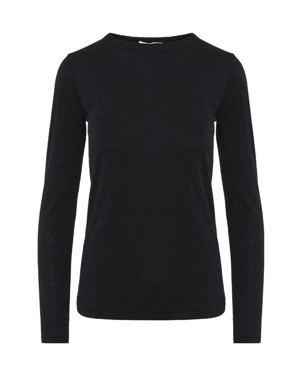 Rag & Bone Black Long-Sleeve T-Shirt