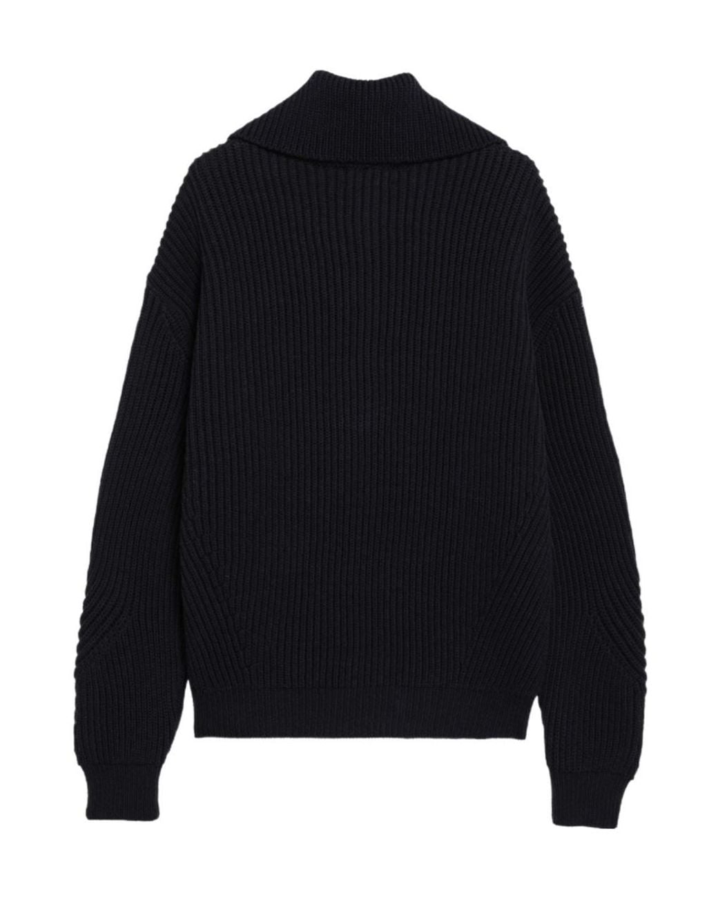 Dries Van Noten Blue Long Sleeve Knitted Jumper for men