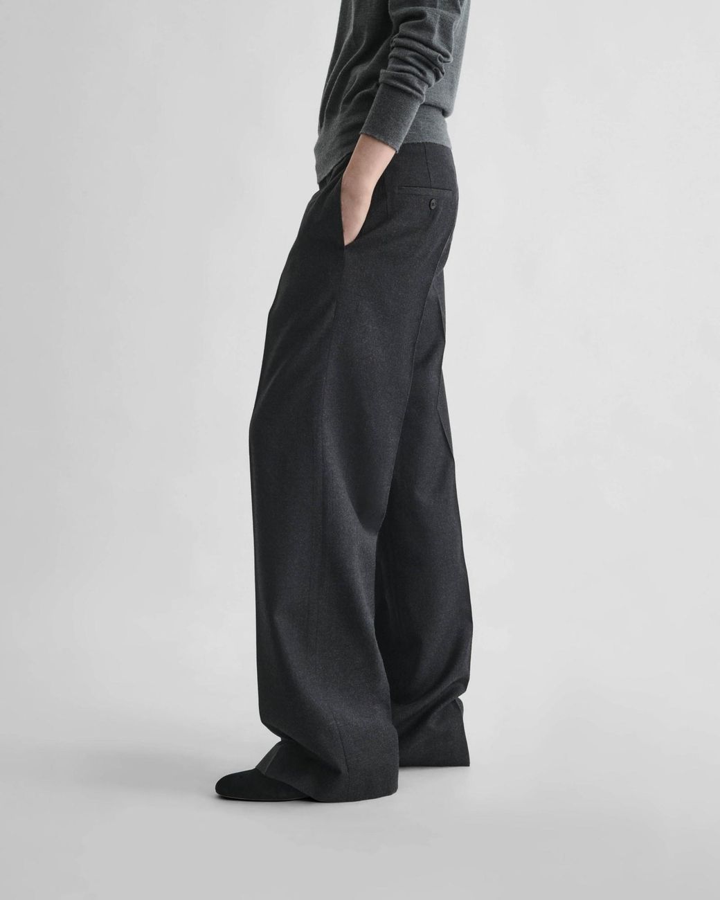 Phoebe Philo Black Boyish Trousers