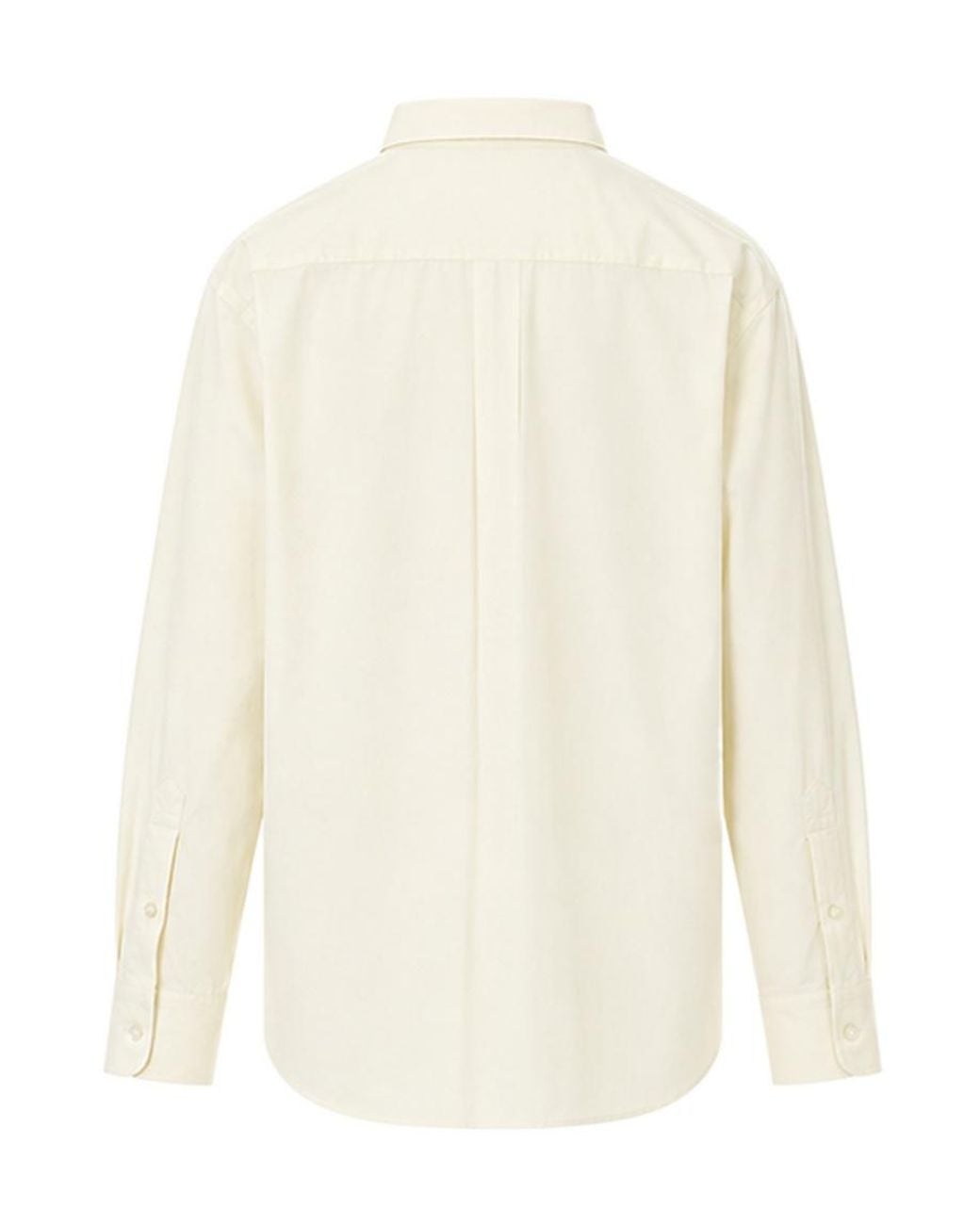 Auralee White Cotton Shirt for men