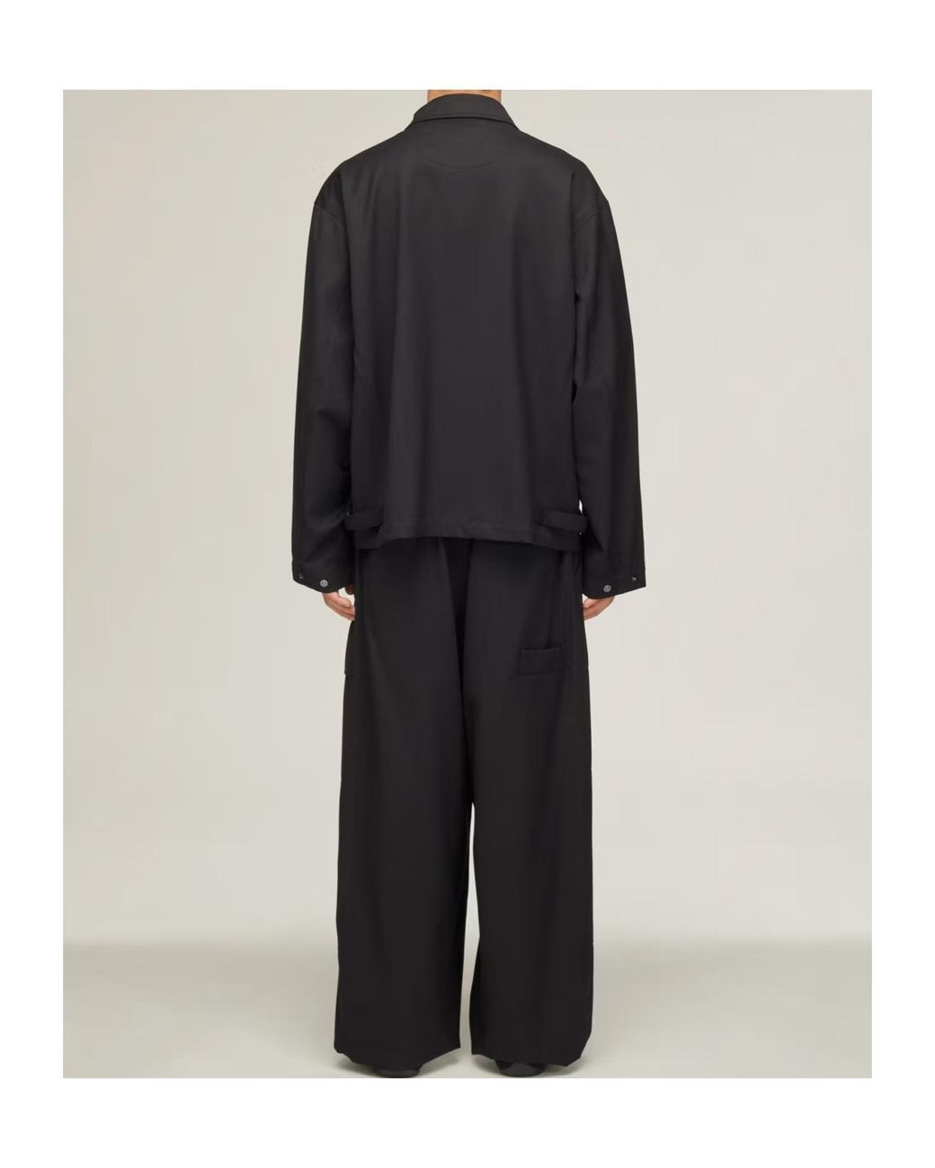 Y-3 Black Zip-Up Jacket for men