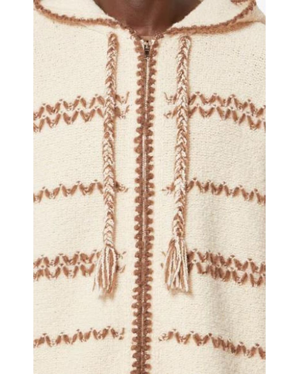 Isabel Marant Blue Rolian Knitted Zip-Up Cardigan for men