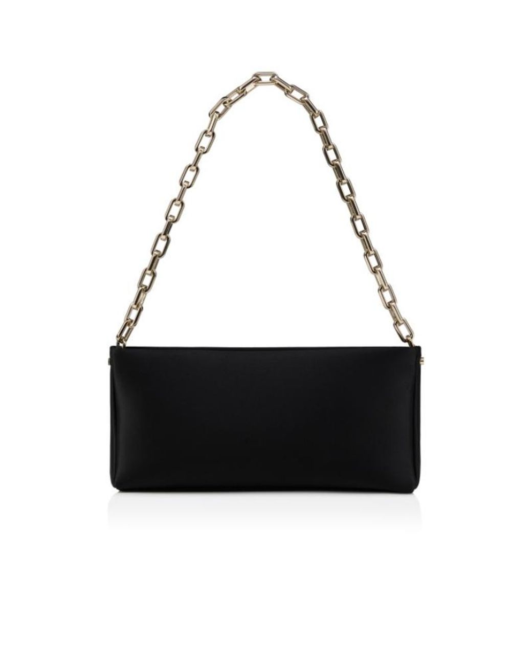 Christian Louboutin Black Maykimay Chained Clutch Bag
