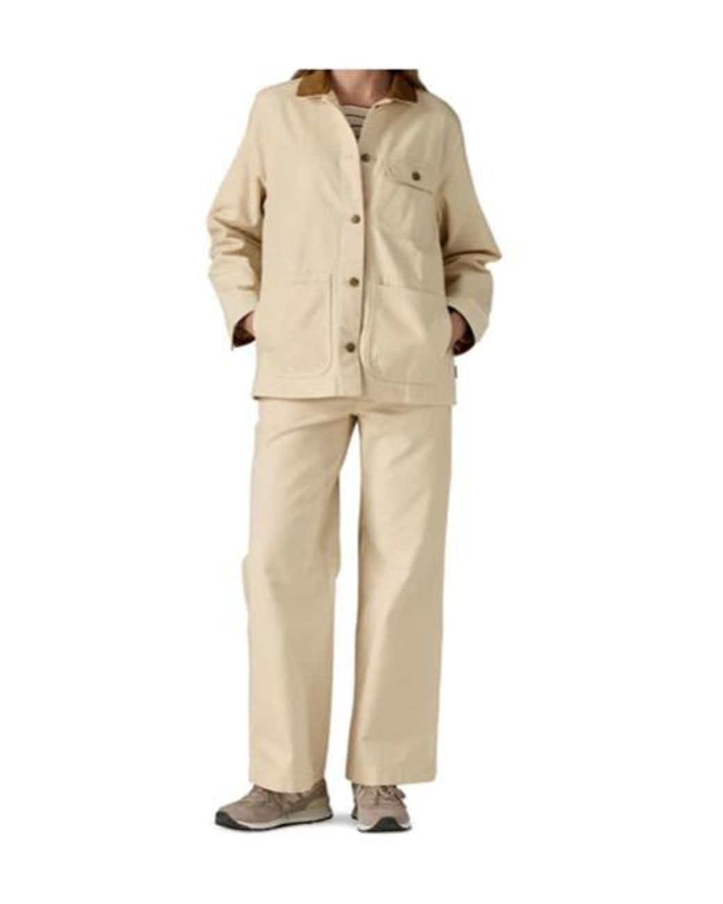 Patagonia Natural Stand Up Button-Front Jacket