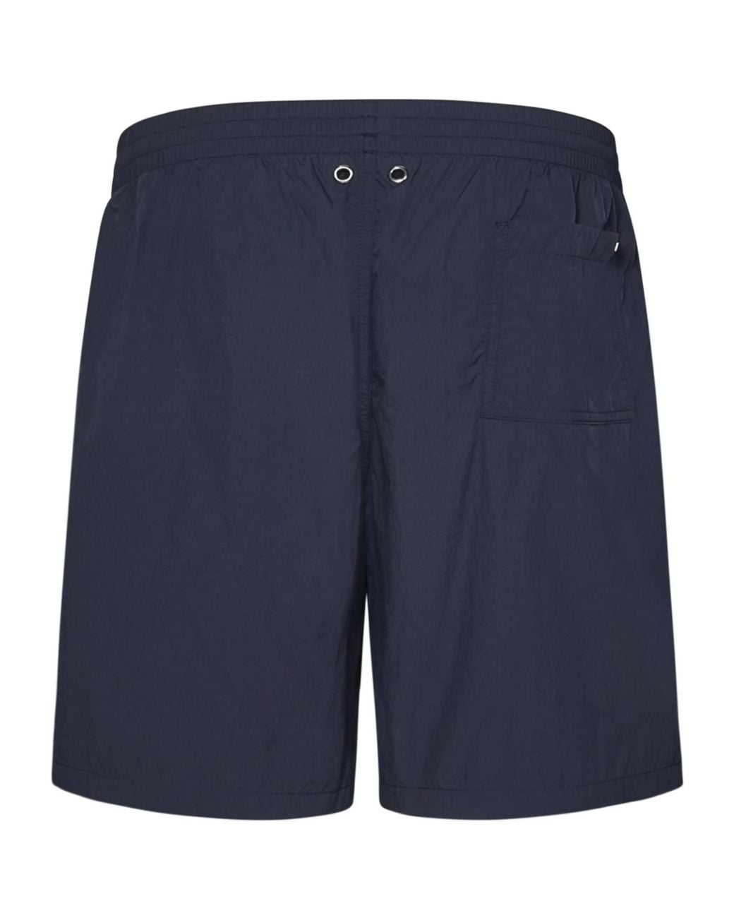 Herno Blue Drawstring Swimming Trunks for men