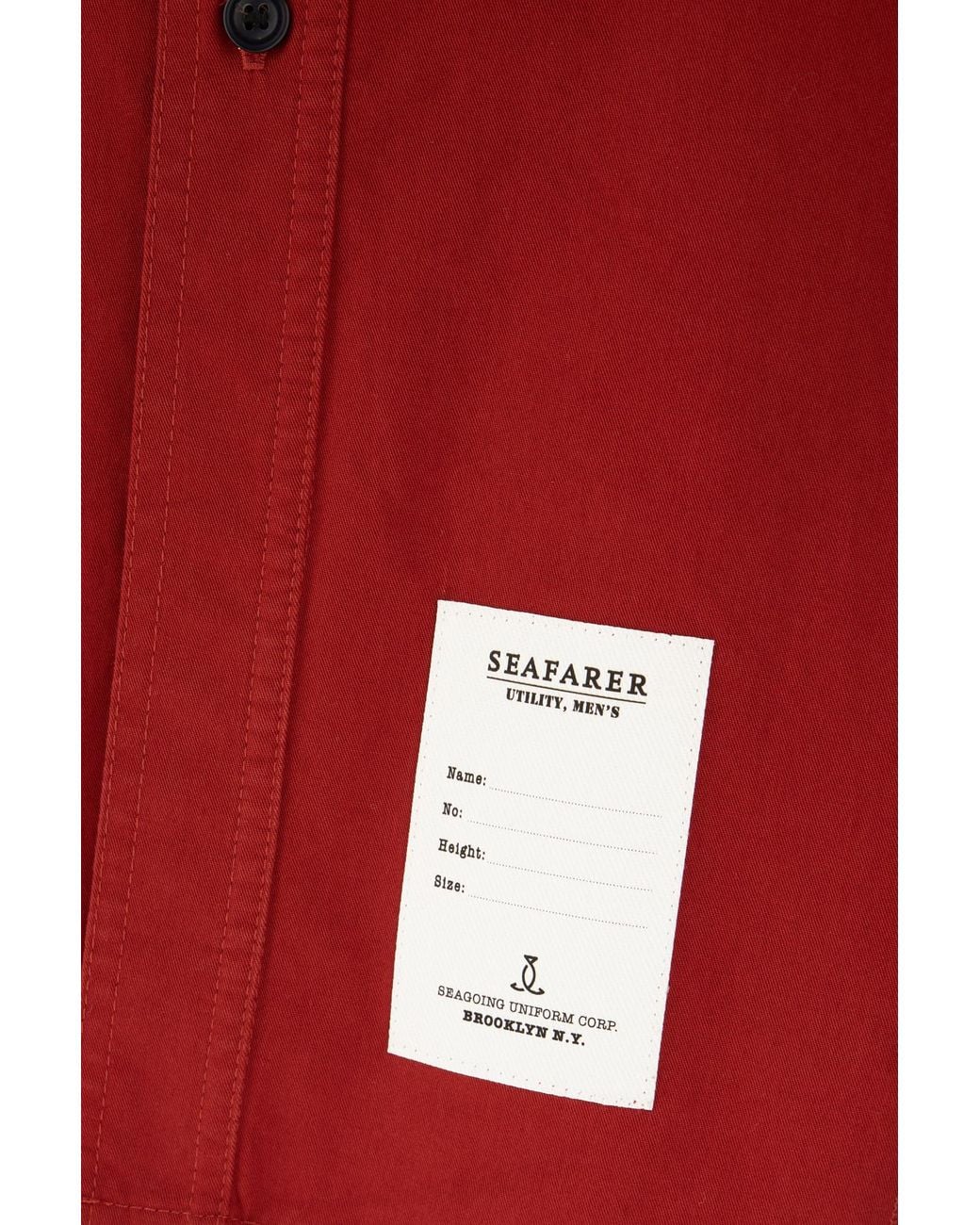 Seafarer Red Cotton Shirt