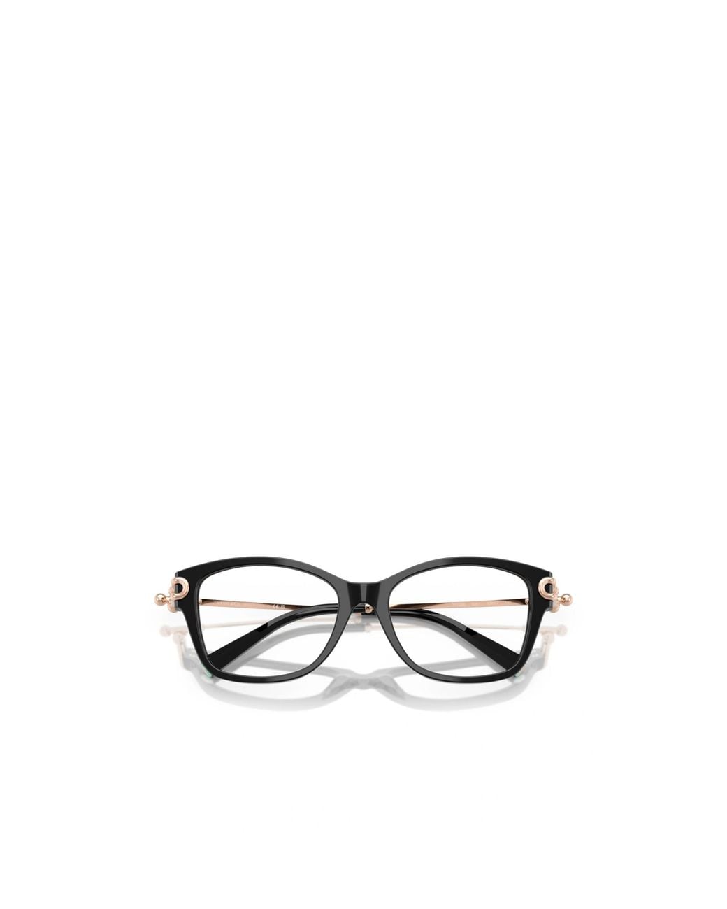 Tiffany & Co White Rectangle Frame Glasses