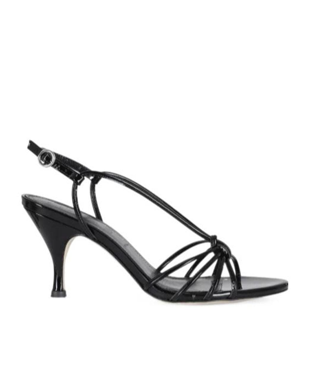 Aeyde Metallic Solange Knot Detailed Sandals