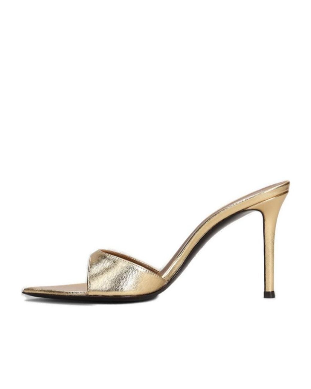 Giuseppe Zanotti Metallic Intriigo Pointed Mule Sandals