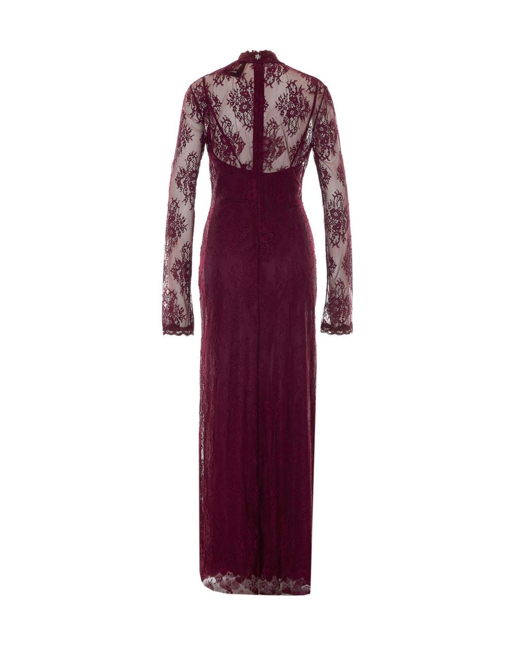 Aniye By Red Ruby Noir Vivi Lace Long Dress