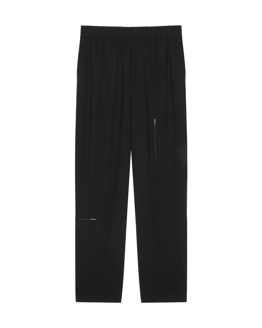 Givenchy Black Zip Detailed Pants for men