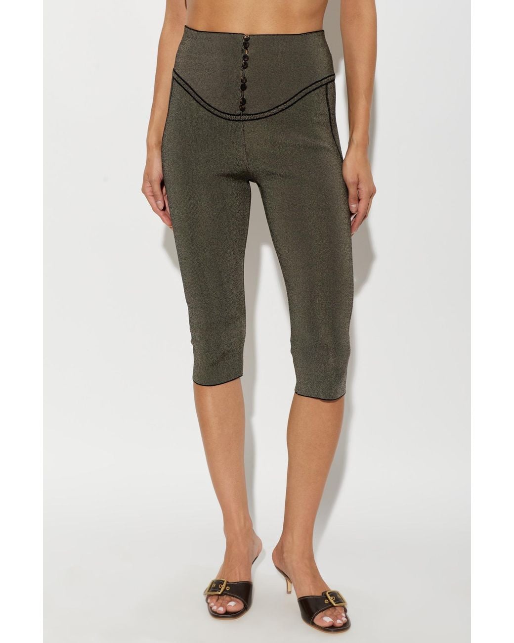 Jacquemus Green The Sera Leggings