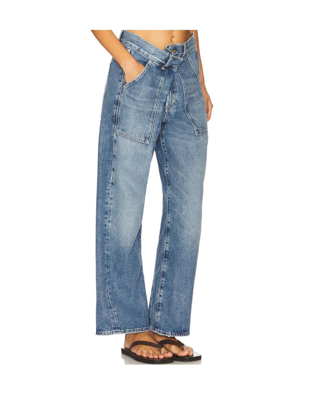 Citizens of Humanity Blue Jeans With Belt Loops