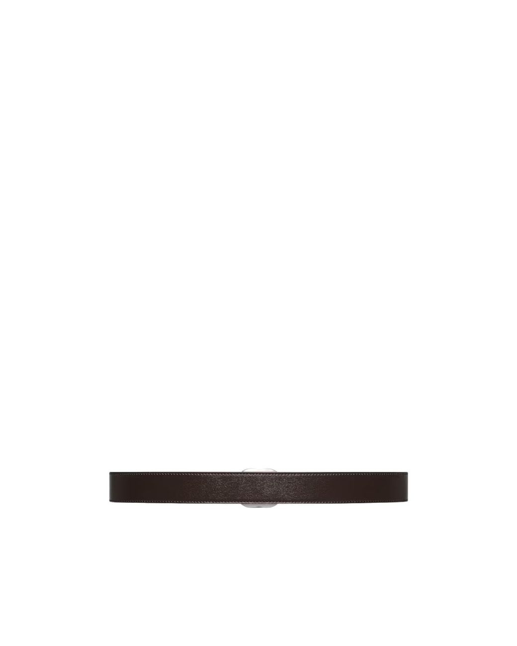 Gucci White Logo Plaque Belt for men