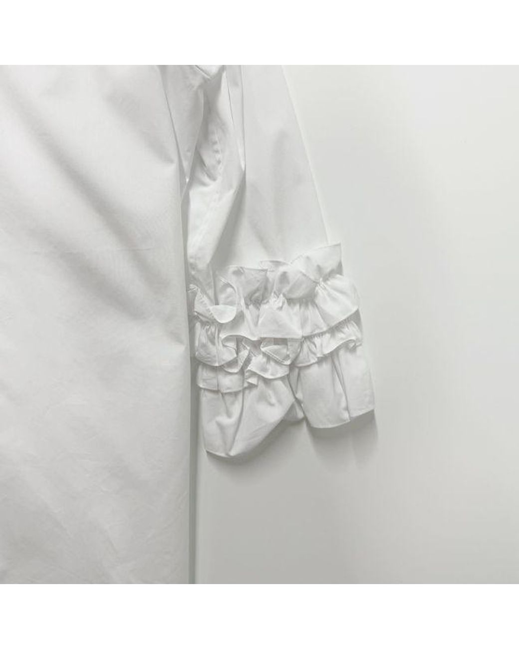 Max Mara White 'S Favola Long-Sleeved Shirt