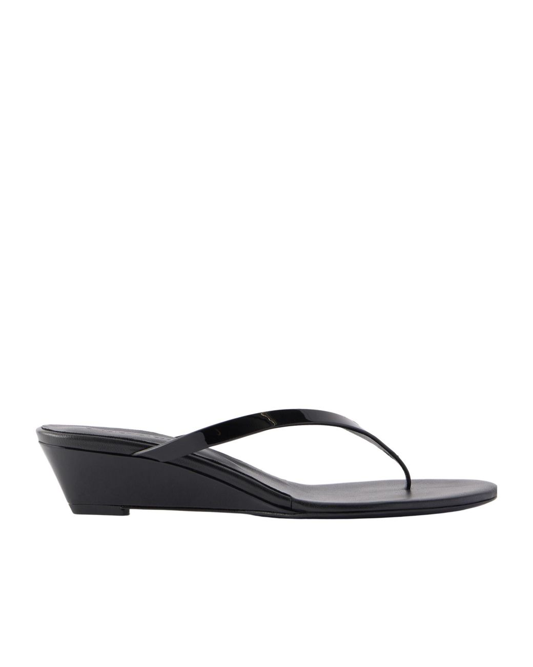 Christopher Esber Black Scala Wedge Heeled Sandals