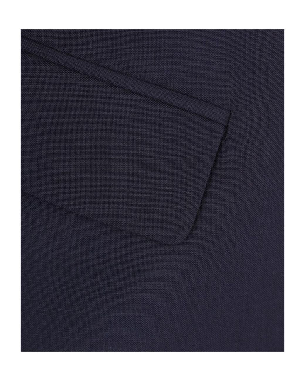 Jil Sander Blue Single-Breasted Jacket