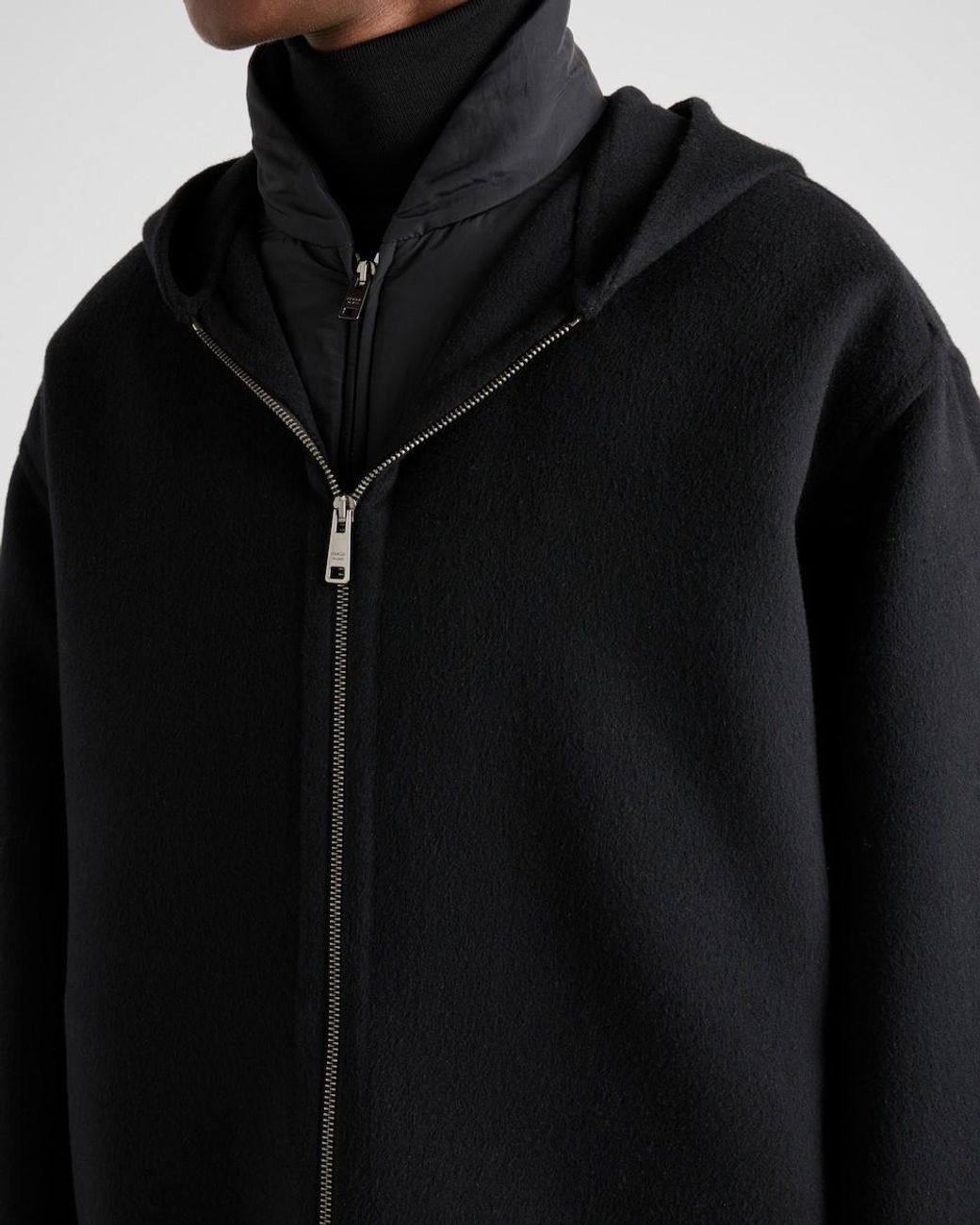Prada Black Wool Jacket for men