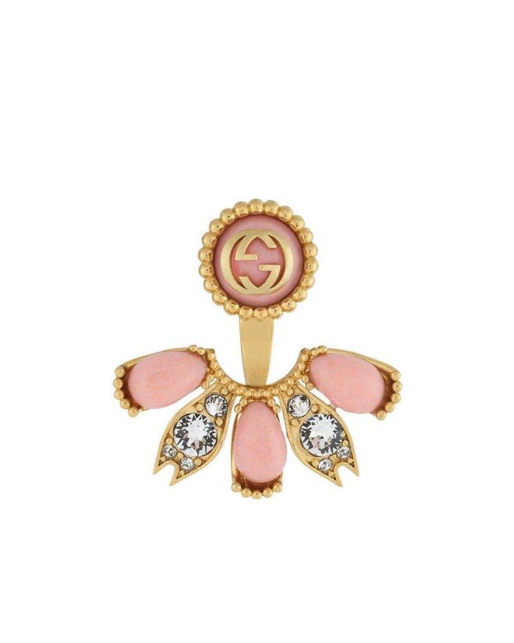 Gucci Metallic Interlocking G Single Earring
