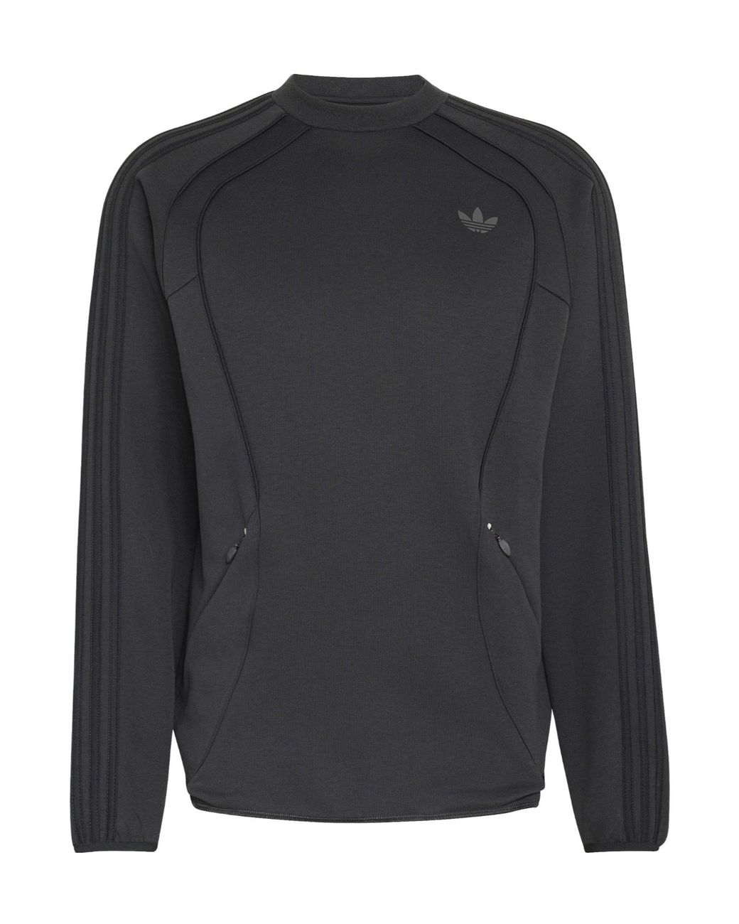Adidas Originals Black Long-Sleeved Sweater for men