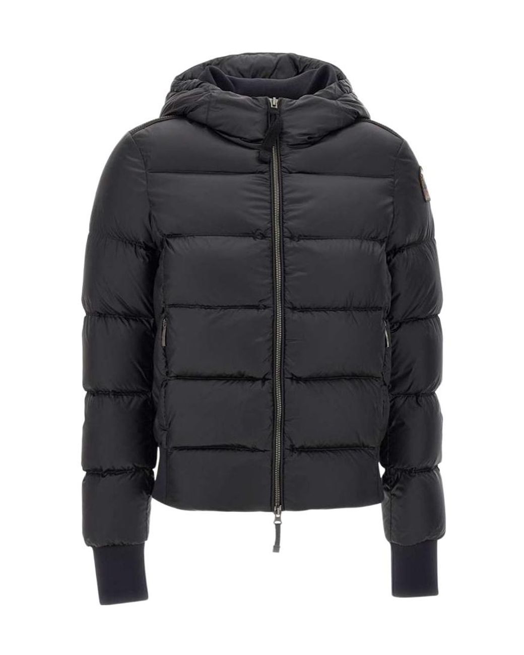 Parajumpers Black Long-Sleeve Down Jacket