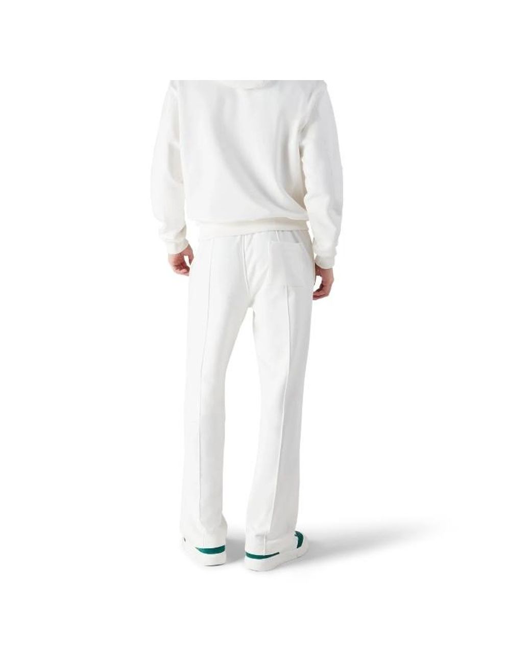 Casablanca White Tennis Club Drawstring Pants for men