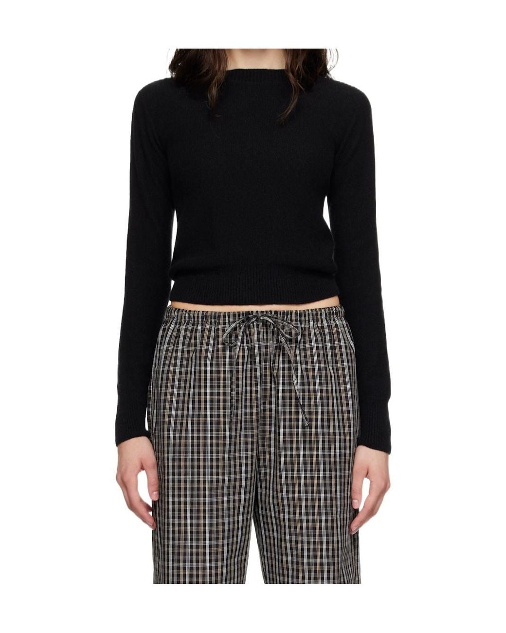Baserange Black Long-Sleeved Knitwear