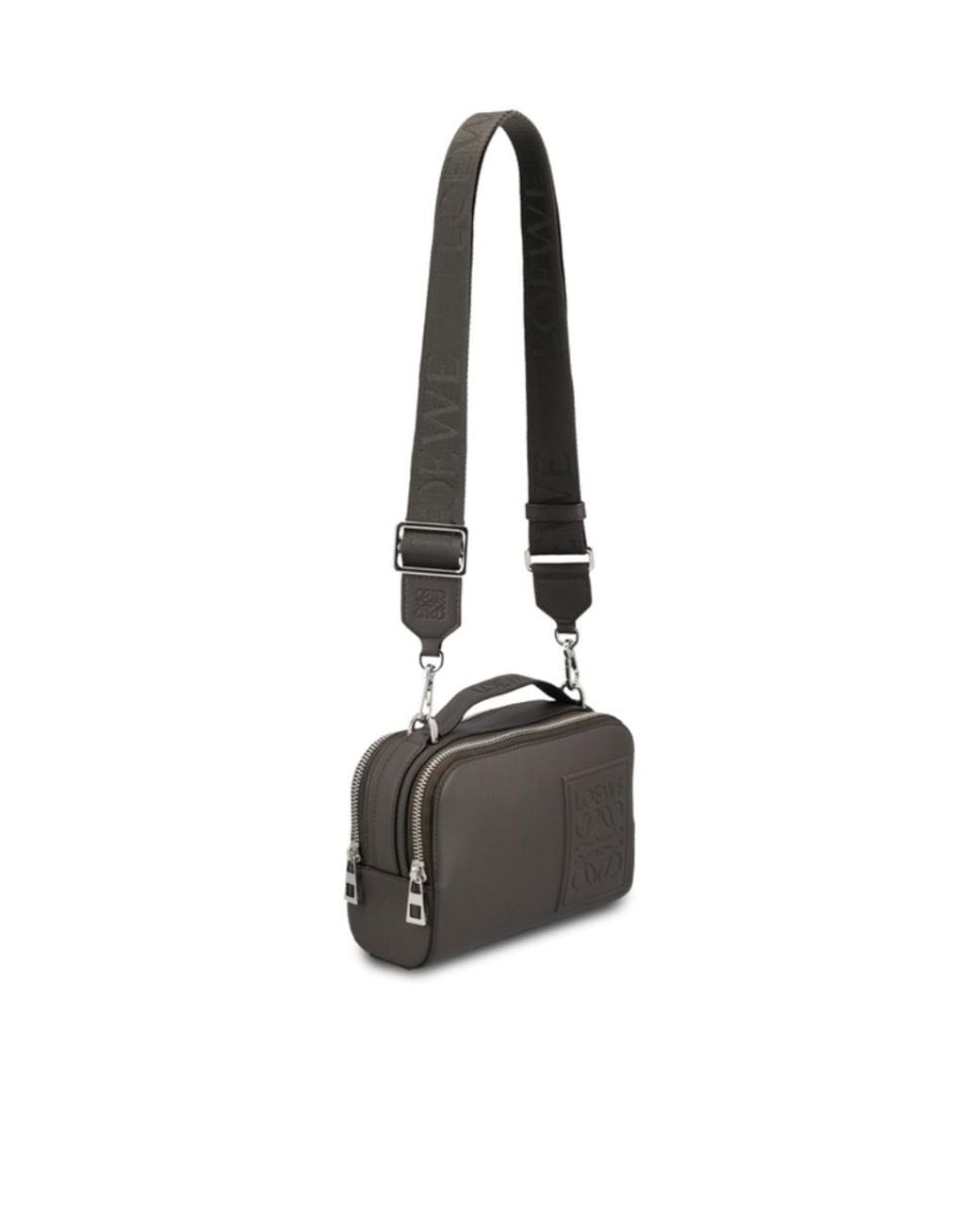 Loewe Black Mini Crossbody Camera Bag for men