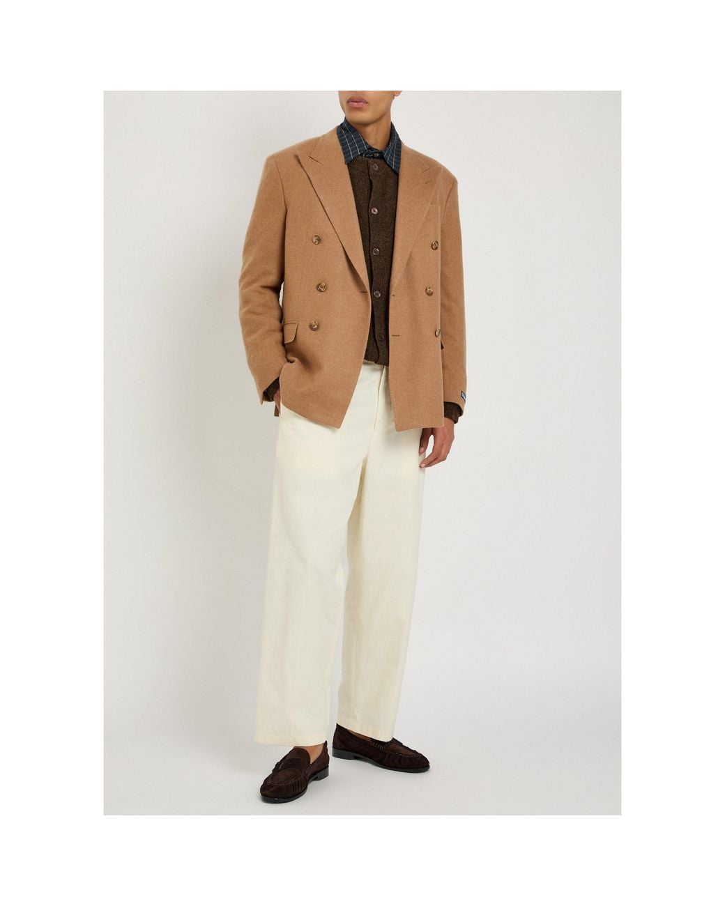 Polo Ralph Lauren Brown Hair Blazer for men