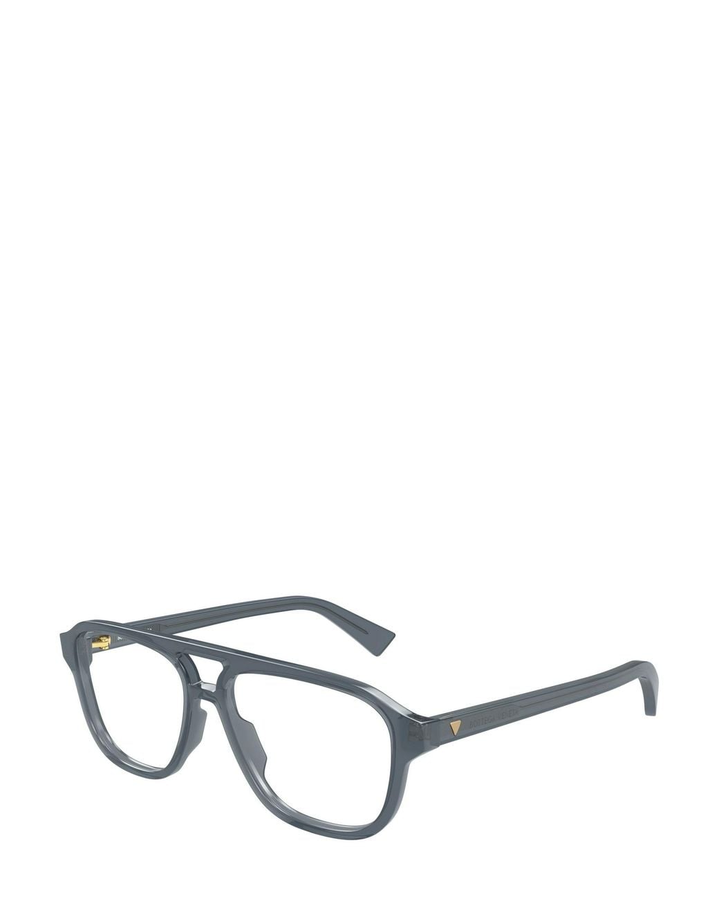 Bottega Veneta White Eyewear Aviator Glasses for men