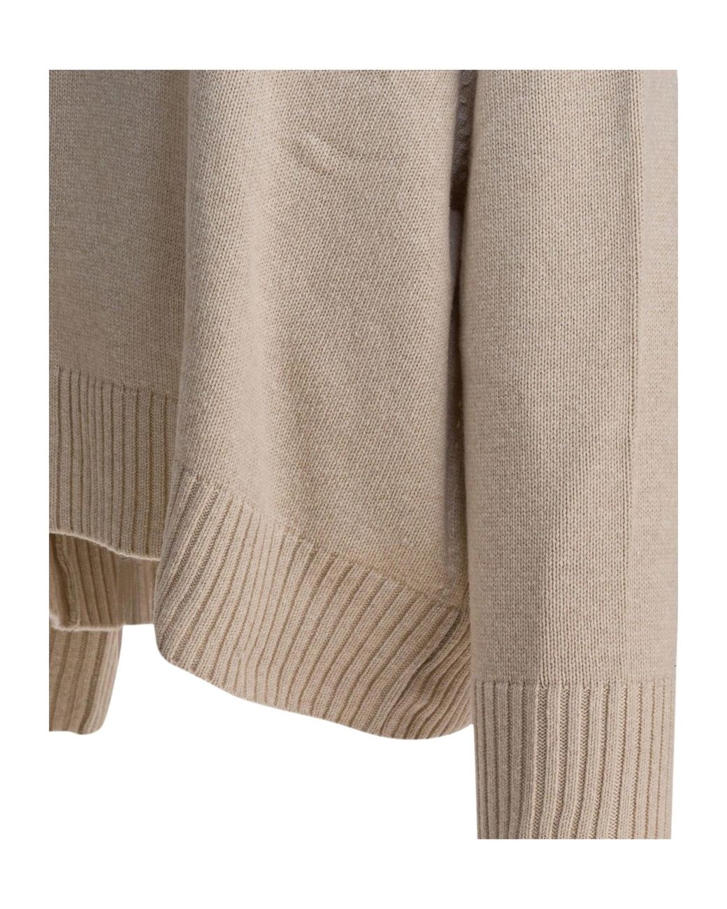 Soeur Brown William Oversized Knitted Sweater