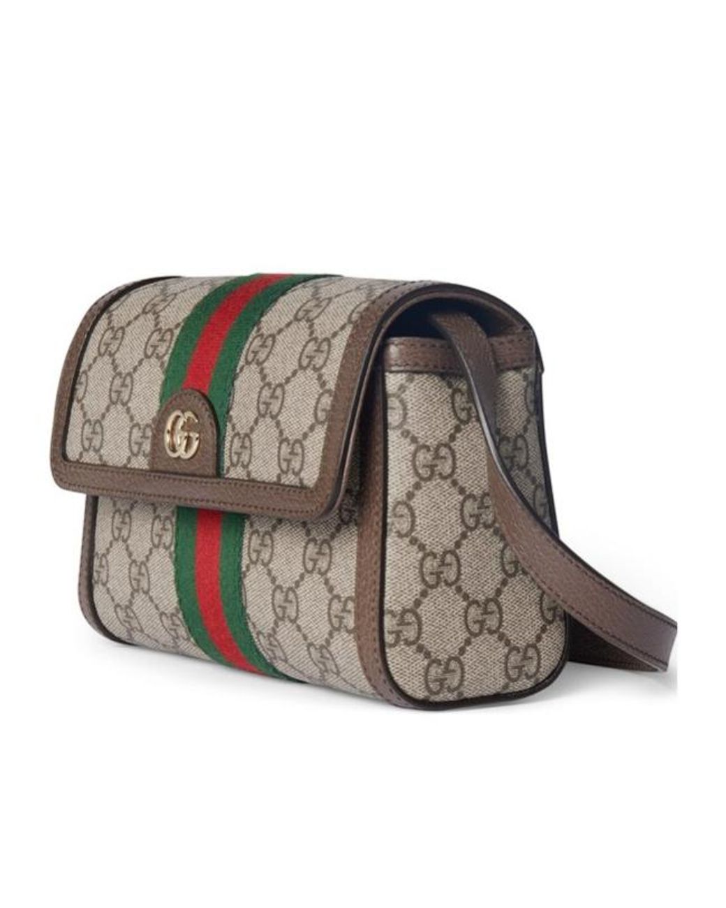 Gucci Gray Ophidia Mini Shoulder Bag