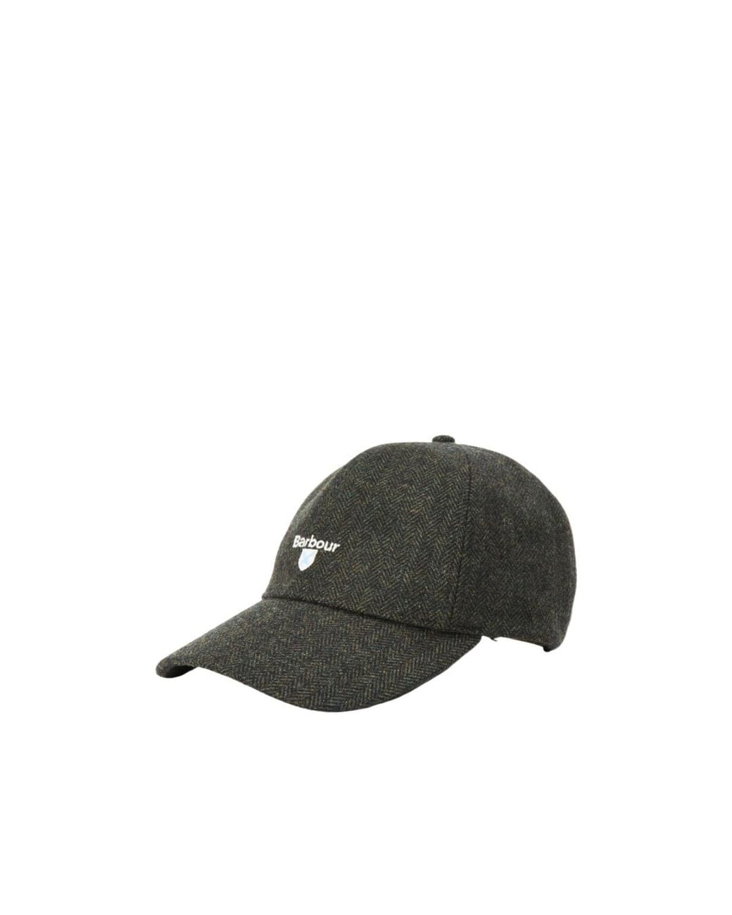 Barbour Green Wool Blend Cap for men