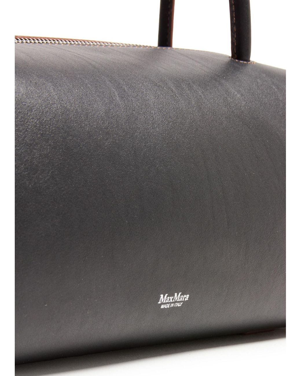 Max Mara Black Logo Shoulder Bag