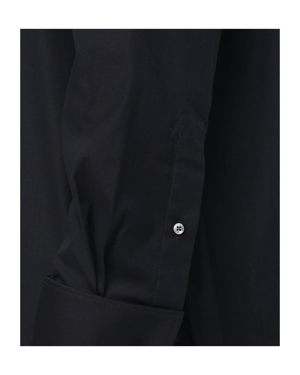 Zegna Blue Stretch-Poplin Shirt for men