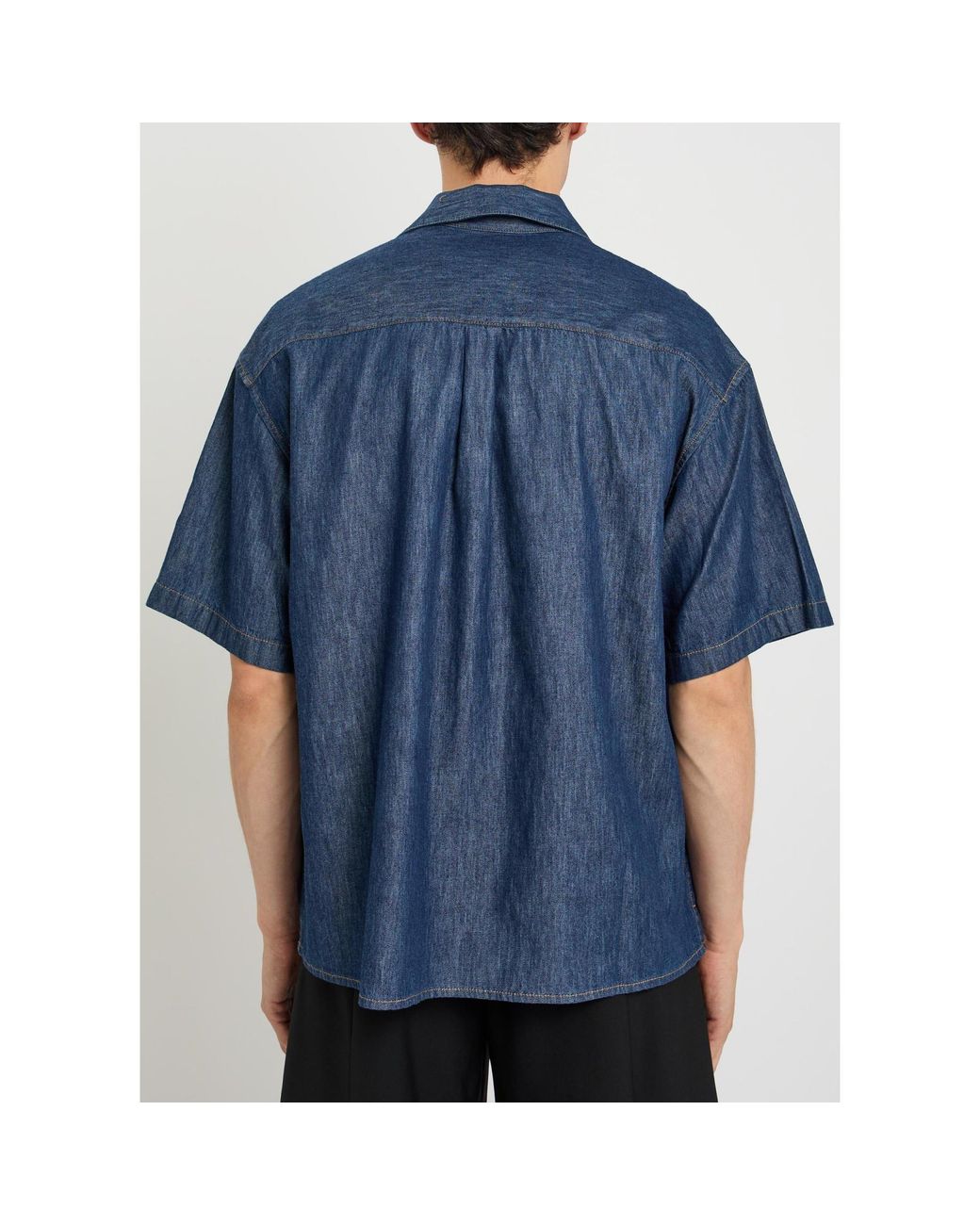 Loewe Blue Simple Shirt for men