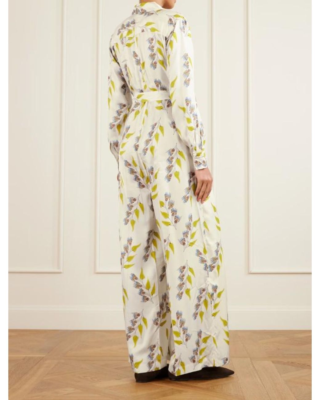 Ulla Johnson Metallic Floral Jumpsuit