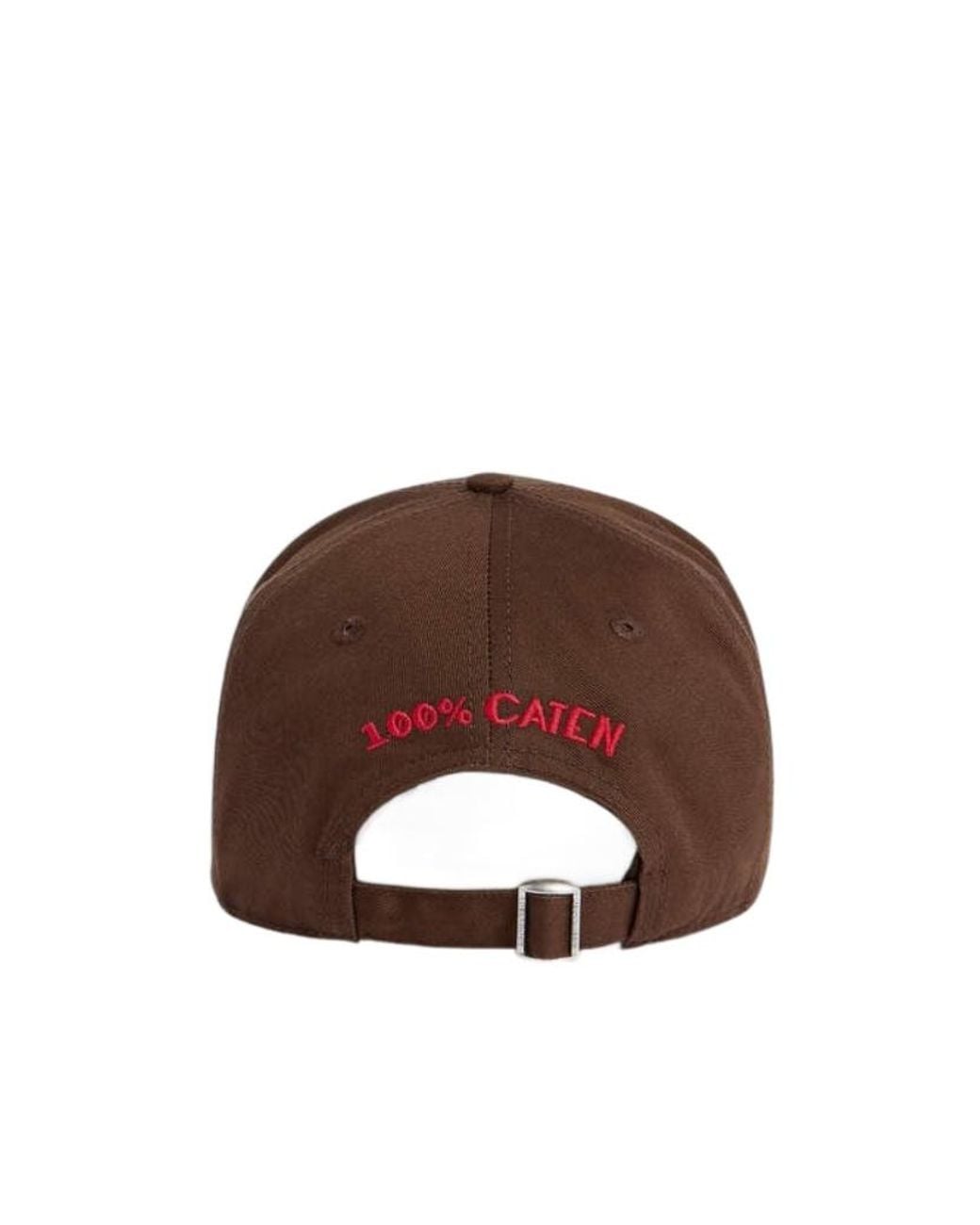 DSquared² Brown Logo Patch Baseball Cap for men