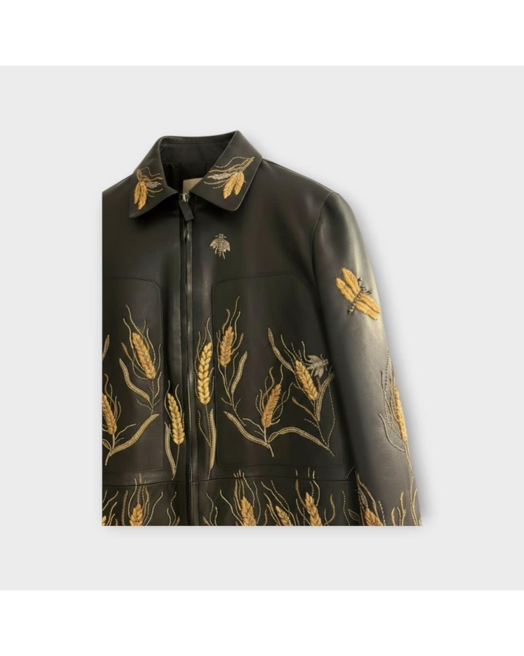 Valentino Black Long-Sleeve Casual Jacket