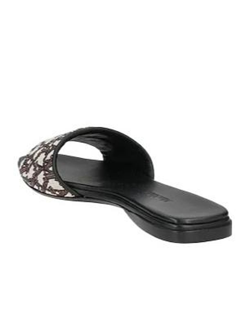 Max Mara White Logo-Print Sandals