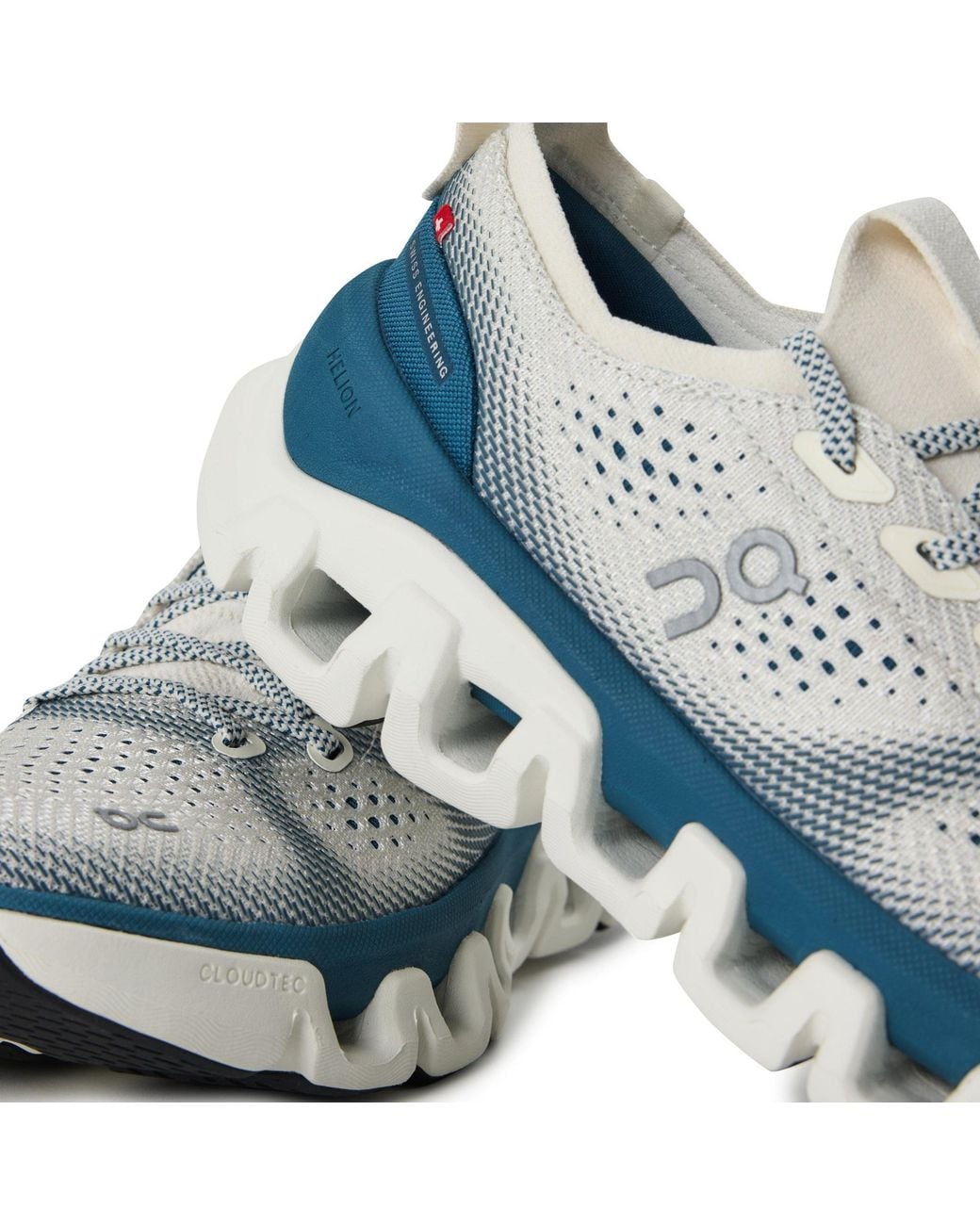 On Shoes Blue Gradient Mesh Running Shoes