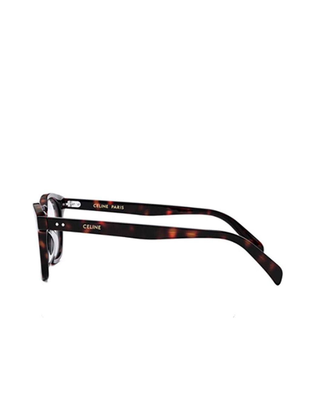 Céline White Logo Flat Mirror for men