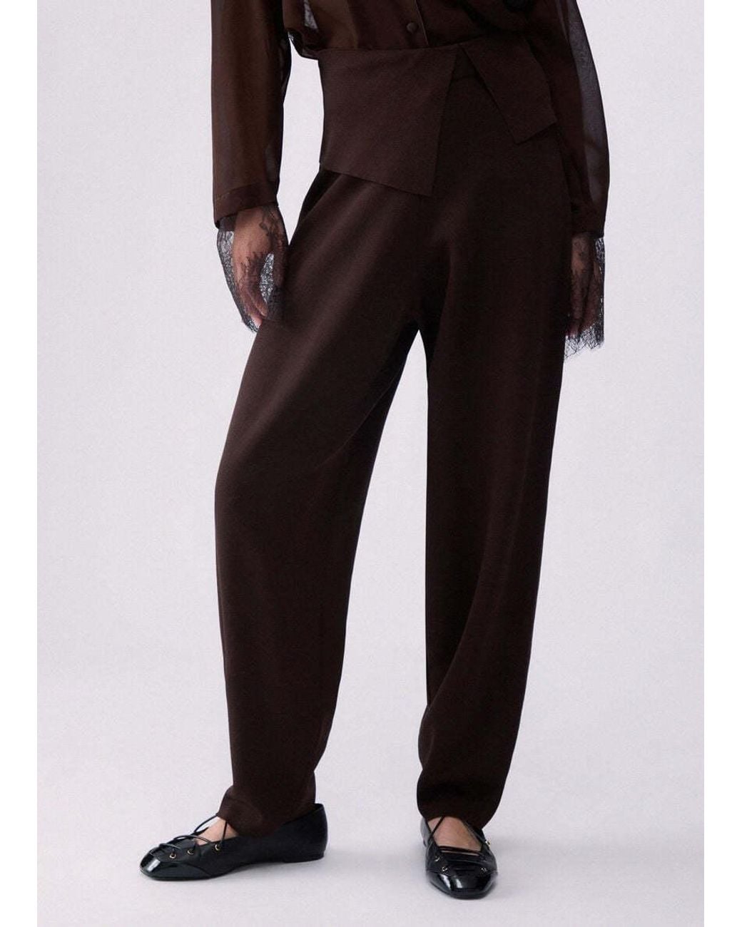 Liu Jo Black Knit Trousers
