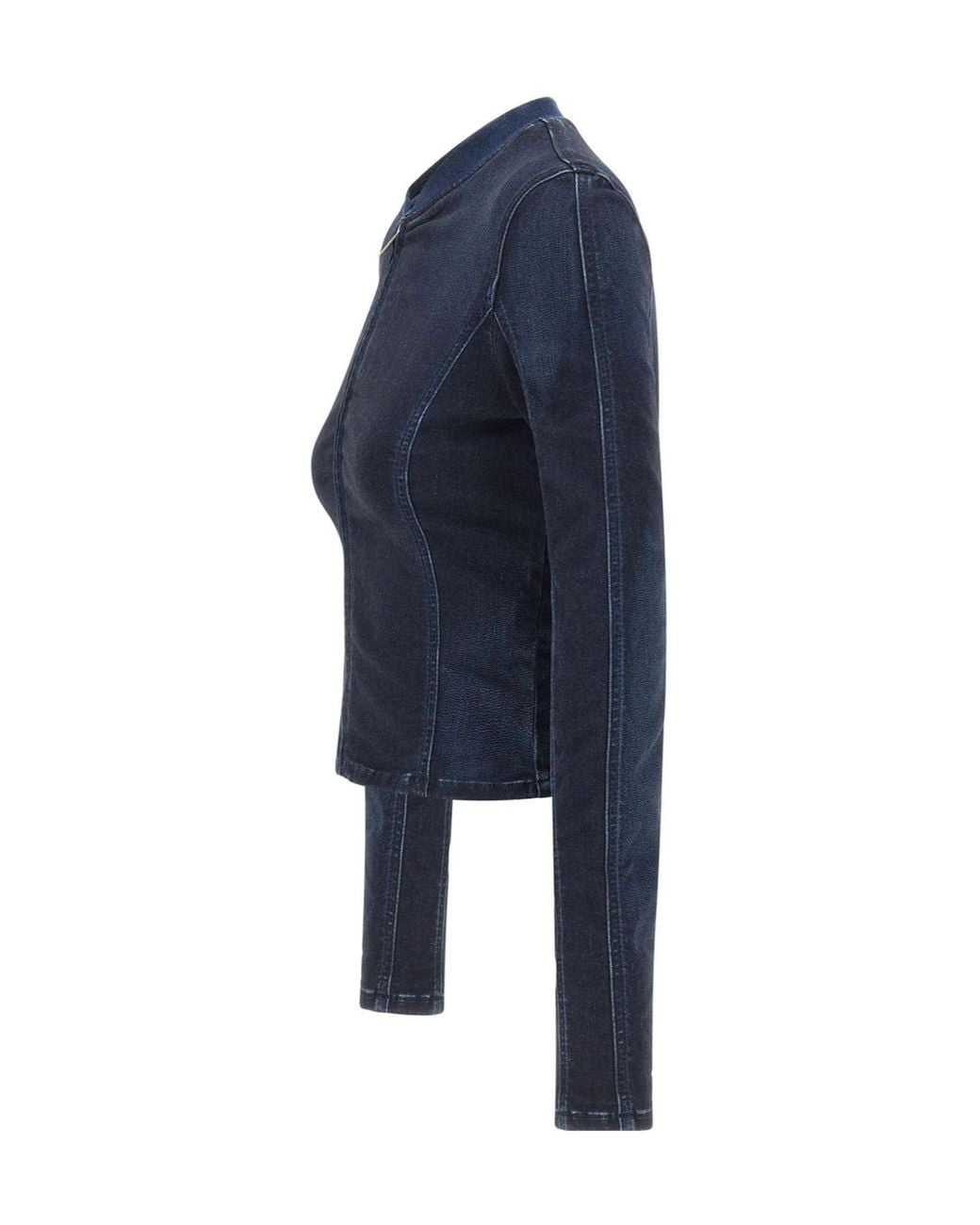 DIESEL Blue De Gary D Cropped Slim Jacket
